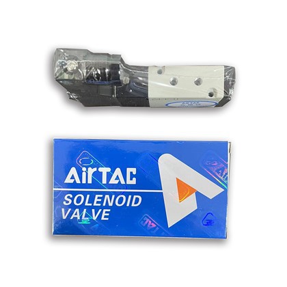 4V110C-06 AC 220V Airtac نیوماتیک سولینایډ والو
